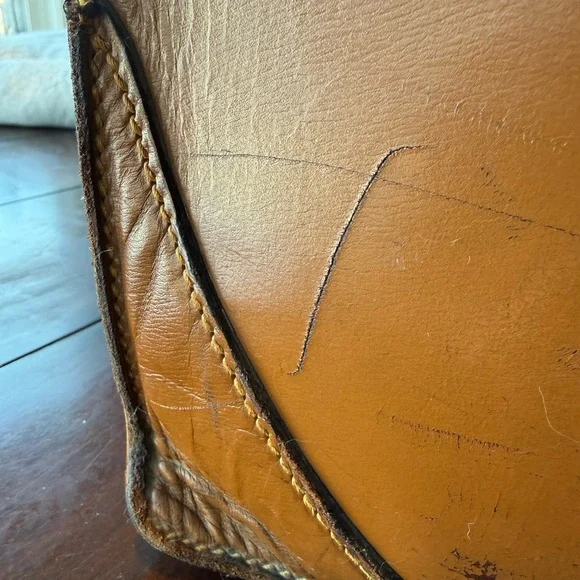 Lawyer’s brown Leather Men's Bag - Picture 10 of 15